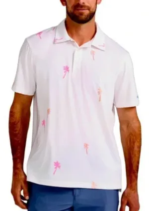 The Keep Palm And Carry On Performance Polo