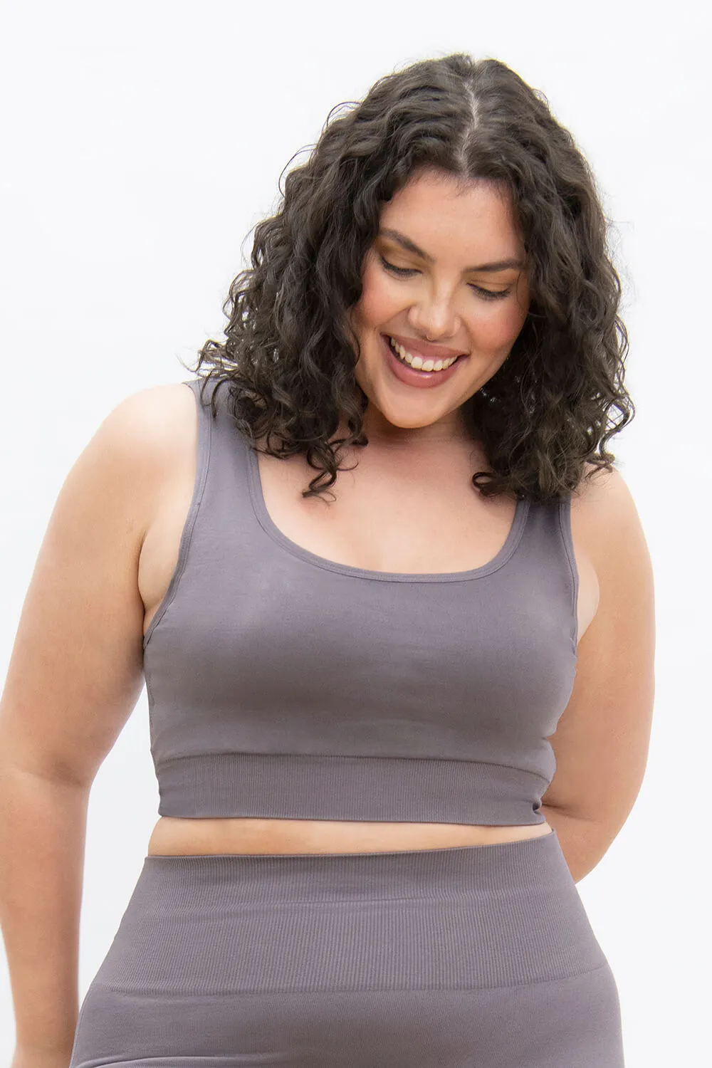 Ultimate Seamless Bralette - Deep Mauve