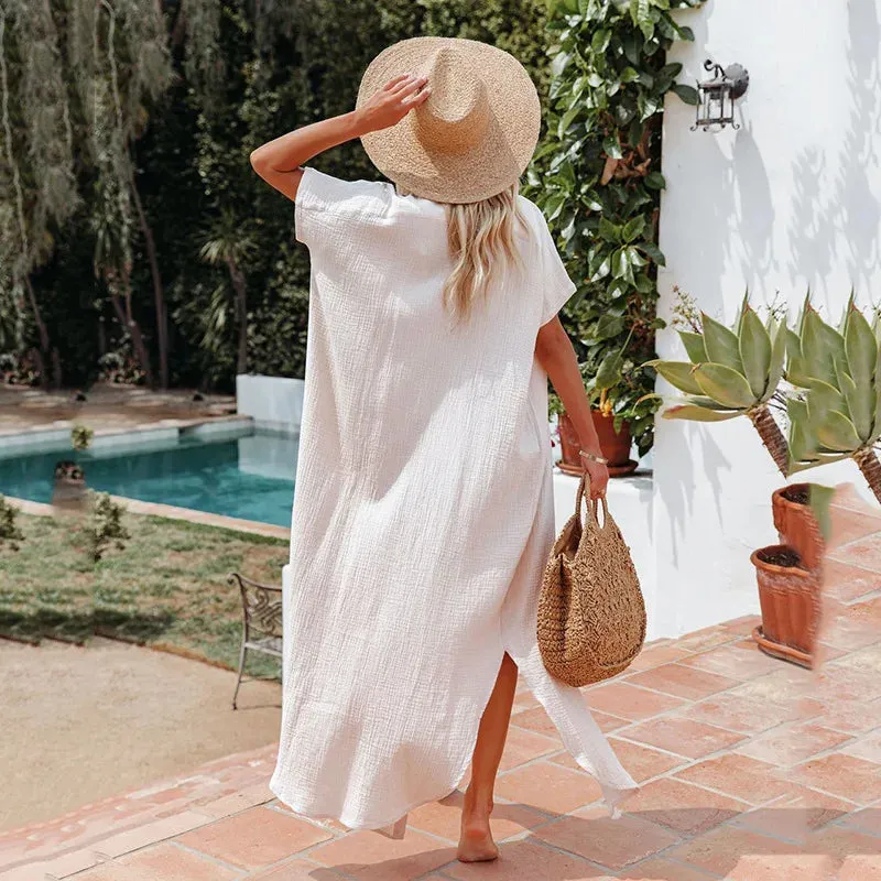 Uniwim Womens Clothing Bikinis Cover-ups Cardigans Beach Dress Outfits Long Kimono Bathing Suit Plus Size Swimwears