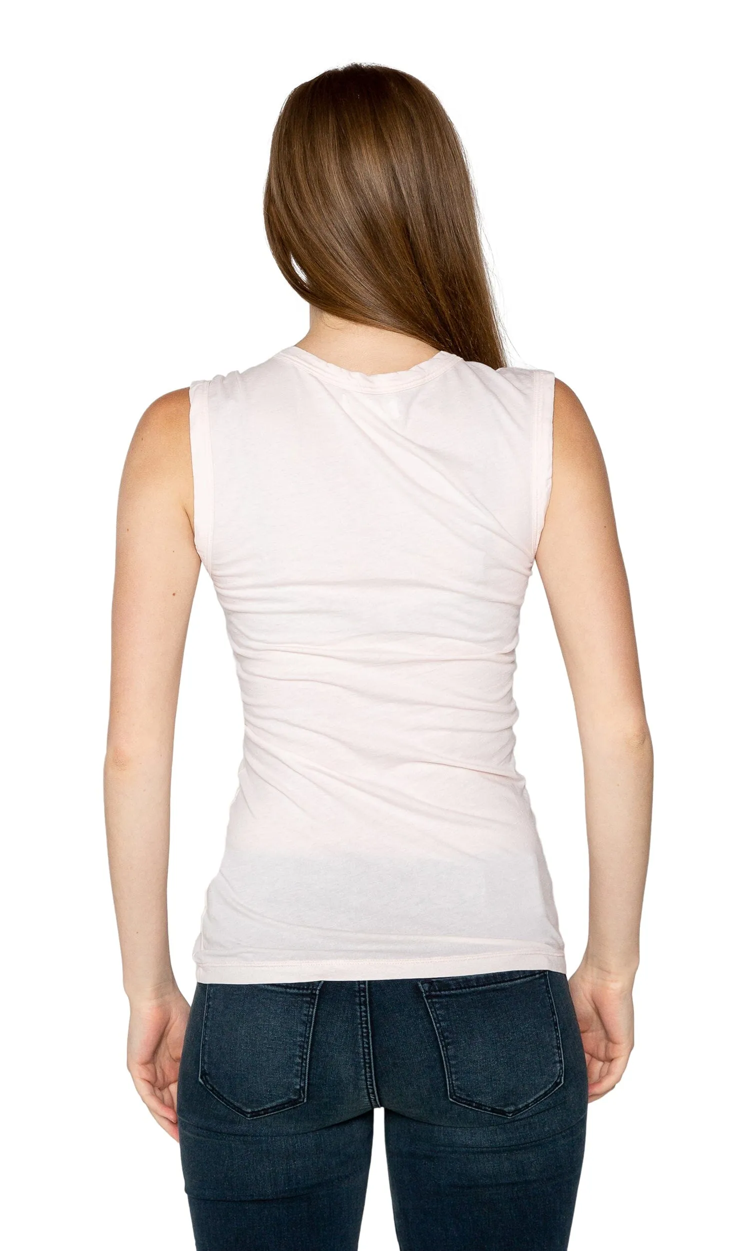 Velvet by Graham & Spencer Estina Gauzy Whisper Scoop Tank Top