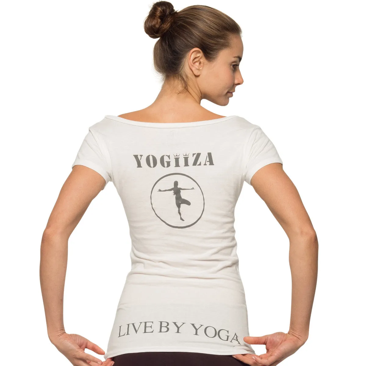 Woman's organic shirt -  YOGiiZA UNiFiED T