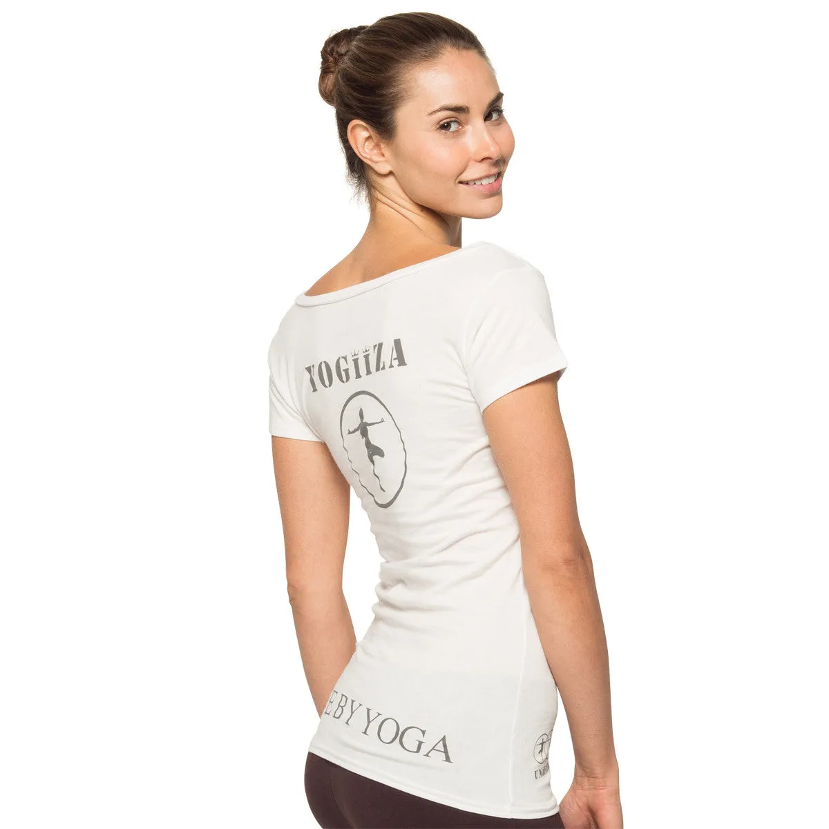 Woman's organic shirt -  YOGiiZA UNiFiED T
