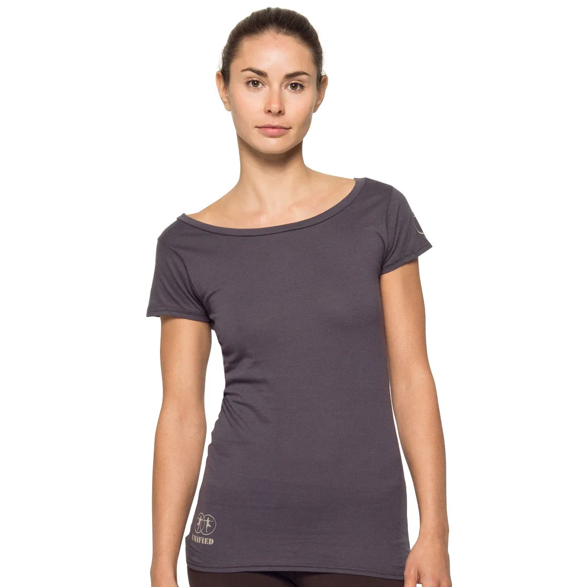 Woman's organic shirt -  YOGiiZA UNiFiED T