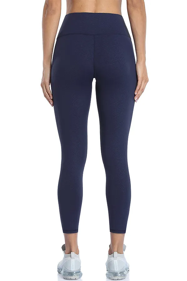 Women workout Yoga Leggings with Back Hiden tech pockets-2249